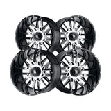 1 X AMERICAN TRUXX DNA 26X14 6x135 87.1 Hub -76 Offset Black/Milled Wheel Rim