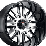 1 X AMERICAN TRUXX DNA 26X14 6x135 87.1 Hub -76 Offset Black/Milled Wheel Rim