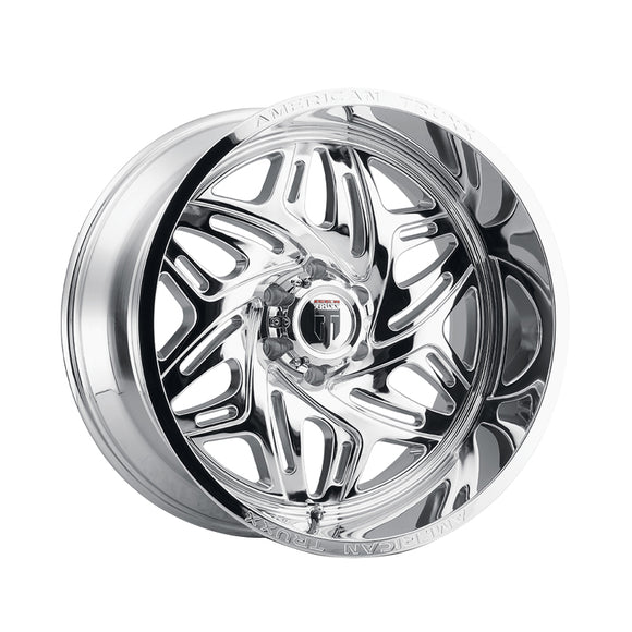 1 X AMERICAN TRUXX EUPHORIA 20X10 5-127 78.1 Hub -19 Offset Chrome Wheel Rim