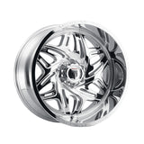 1 X AMERICAN TRUXX EUPHORIA 20X10 5-127 78.1 Hub -19 Offset Chrome Wheel Rim