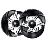 1 X AMERICAN TRUXX NINJA 22X14 6-139.7 106.1 Hub -76 Offset Black Wheel Rim