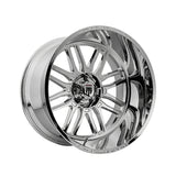 1 X AMERICAN TRUXX RESTLESS 20X10 5-127 78.1 Hub -25 Offset Chrome Wheel Rim