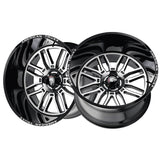 1 X AMERICAN TRUXX RESTLESS 24X14 6-139.7 106 Hub -76 Offset Black Wheel Rim
