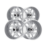 1 X AMERICAN TRUXX SWEEP 22X12 8-170 125.2 Hub -44 Offset Metallic Wheel Rim