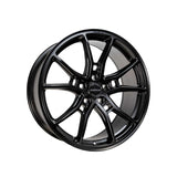 1 X Anovia AN-10 19X8.5 5x4.5 0 Hub 35 Offset Black Wheel Rim