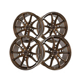 1 X Anovia AN-10 18X9.5 5x4.5 0 Hub 35 Offset Bronze Wheel Rim