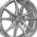 1 X Anovia AN-10 19X8.5 5x112 0 Hub 35 Offset Silver Wheel Rim