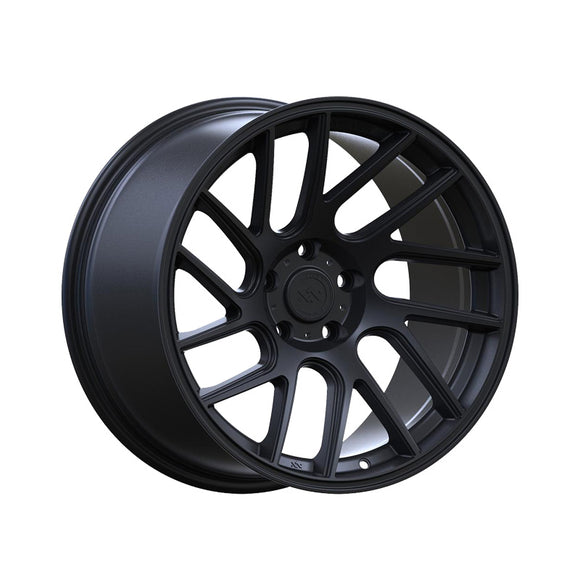 1 X Anovia Elder 18X9.5 5x120 0 Hub 35 Offset Black Wheel Rim