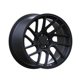 1 X Anovia Elder 19X11 5x4.5 0 Hub 7 Offset Black Wheel Rim