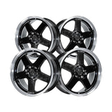 1 X Anovia Highball 18X8.5 5x4.5 0 Hub 35 Offset Black Wheel Rim