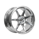 1 X Anovia Kano 18X9.5 5x100 0 Hub 38 Offset Chrome Wheel Rim
