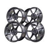 1 X Anovia Kano 18X8.5 5x100 0 Hub 35 Offset Gray Wheel Rim