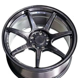 1 X Anovia Kano 18X8.5 5x100 0 Hub 35 Offset Gray Wheel Rim