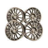 1 X Anovia Kenzo 17X8 5x4.5 0 Hub 35 Offset Bronze Wheel Rim