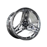 1 X Anovia Treble 17X9 5x4.5 0 Hub 35 Offset Chrome Wheel Rim