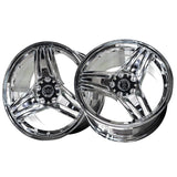 1 X Anovia Treble 17X9 5x4.5 0 Hub 35 Offset Chrome Wheel Rim
