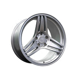 1 X Anovia Treble 17X9 5x4.5 0 Hub 35 Offset Silver Wheel Rim