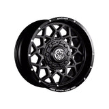 1 X Anthem Off-Road Avenger 18X9 8x180 0 Hub 18 Offset Black Wheel Rim