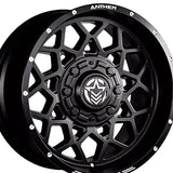 1 X Anthem Off-Road Avenger 18X9 6x5.5 0 Hub 18 Offset Black Wheel Rim