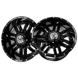 1 X Anthem Off-Road Equalizer UTV 15X7 4x110 0 Hub 13 Offset Black Wheel Rim
