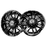 1 X Anthem Off-Road Equalizer 18X10 8x6.5 0 Hub -24 Offset Black Wheel Rim