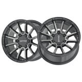 1 X Anthem Off-Road Raider 18X9 6x5.5 0 Hub -12 Offset Gray Wheel Rim
