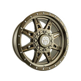 1 X Anthem Off-Road Rogue 20X9 6x5.5 0 Hub 0 Offset Black Wheel Rim