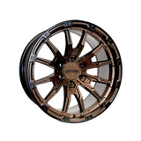 1 X Anthem Off-Road Talon 20X10 6x5.5 0 Hub -24 Offset Bronze Wheel Rim