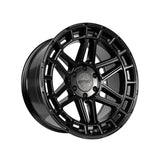 1 X Anthem Off-Road Valor 20X10 8x6.5 0 Hub -18 Offset Black Wheel Rim
