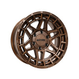 1 X Anthem Off-Road Valor 17X9 8x6.5 0 Hub -12 Offset Bronze Wheel Rim