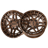 1 X Anthem Off-Road Valor 17X9 8x6.5 0 Hub -12 Offset Bronze Wheel Rim