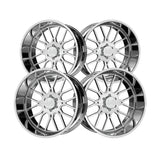 1 X ARKON FORGED Splicer 24X14 6x5.5 0 Hub -76 Offset Polished Wheel Rim