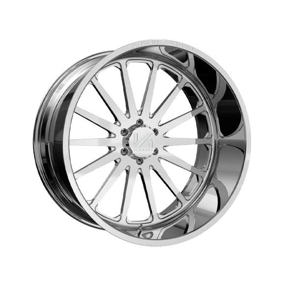 1 X ARKON FORGED Torx 24X14 8x170 0 Hub -76 Offset Polished Wheel Rim