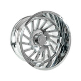1 X ARKON OFF-ROAD Caesar 22X12 6x135 0 Hub -51 Offset Chrome Wheel Rim