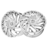 1 X Azara AZA-505 Chrome 28X9.5 6x135/6x139.7 87.1 Hub 20 Offset Chrome Wheel Rim
