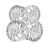 1 X Azara AZA-505 Chrome 28X9.5 6x135/6x139.7 87.1 Hub 20 Offset Chrome Wheel Rim