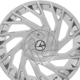 1 X Azara AZA-505 Chrome 28X9.5 6x135/6x139.7 87.1 Hub 20 Offset Chrome Wheel Rim