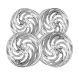1 X Azara AZA-519 Chrome 28X9.5 Blank 5x/6x 78.1 Hub 15 Offset Chrome Wheel Rim
