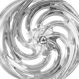 1 X Azara AZA-519 Chrome 28X9.5 Blank 5x/6x 78.1 Hub 15 Offset Chrome Wheel Rim