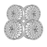 1 X Azara AZA-522 Nano Chrome 22X9.5 5x115/5x120 74.1 Hub 15 Offset Chrome Wheel Rim