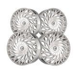 1 X Azara AZA-525 Nano Chrome 18X8 5x112/5x114.3 74.1 Hub 35 Offset Chrome Wheel Rim