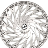 1 X Azara AZA-525 Nano Chrome 18X8 5x100/5x114.3 74.1 Hub 35 Offset Chrome Wheel Rim