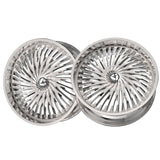 1 X Azara AZA-526 Nano Chrome 22X8.5 5x112/5x114.3 74.1 Hub 38 Offset Chrome Wheel Rim