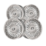 1 X Azara AZA-526 Nano Chrome 22X8.5 5x112/5x114.3 74.1 Hub 38 Offset Chrome Wheel Rim