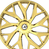 1 X Azara AZA-527 Nano Gold 20X8.5 5x112/5x114.3 74.1 Hub 35 Offset Gold Wheel Rim