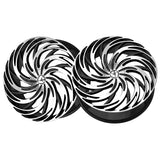 1 X Azara AZA-531 Gloss Black & Machined 18X8 5x100/5x114.3 74.1 Hub 35 Offset Black Wheel Rim