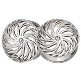 1 X Azara AZA-531 Nano Chrome 22X9.5 Blank 78.1 Hub 15 Offset Chrome Wheel Rim