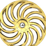 1 X Azara AZA-534 Nano Gold 26X9.5 Blank 78.1 Hub 15 Offset Gold Wheel Rim