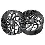 1 X Azara AZA-540 Gloss Black 22X8.5 5x114.3/5x120 74.1 Hub 38 Offset Black Wheel Rim