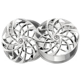 1 X Azara AZA-540 Chrome 30X9.5 Blank 78.1 Hub 15 Offset Chrome Wheel Rim